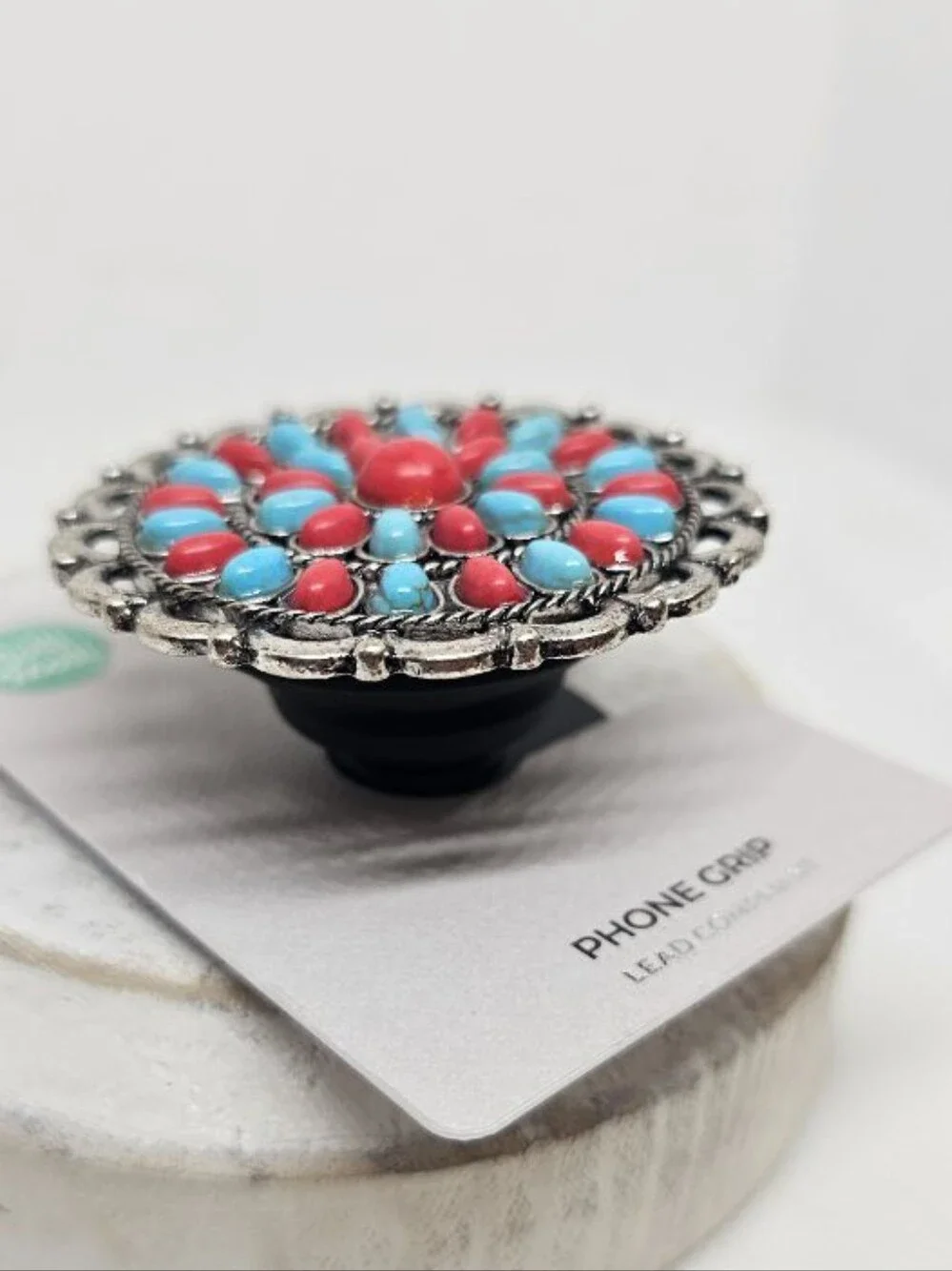 Turquoise & Pink Southwestern POPSOCKET NWT
